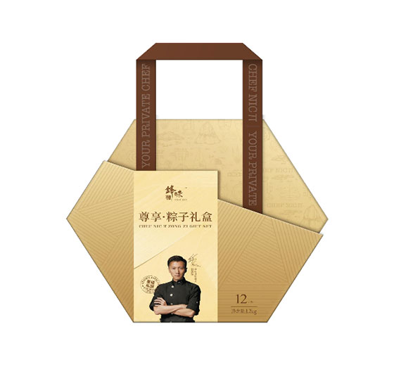 锋味派 尊享粽子礼盒12粒装